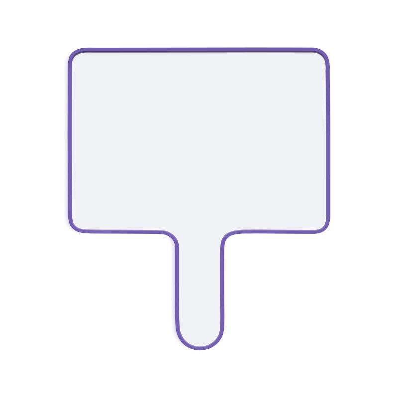 Compact Erasable Whiteboard for Classroom & Live Room Use – Mini Handheld Writing & Answer Board