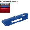 Blue Rear Door Tailgate Door Handle Cover Trim Shell Frame For Ford F150 +