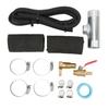 Auxiliary Transfer   Connector Kit with Fuel Pipe Connector Tee Clamp 11025 Replacement for       Trucks