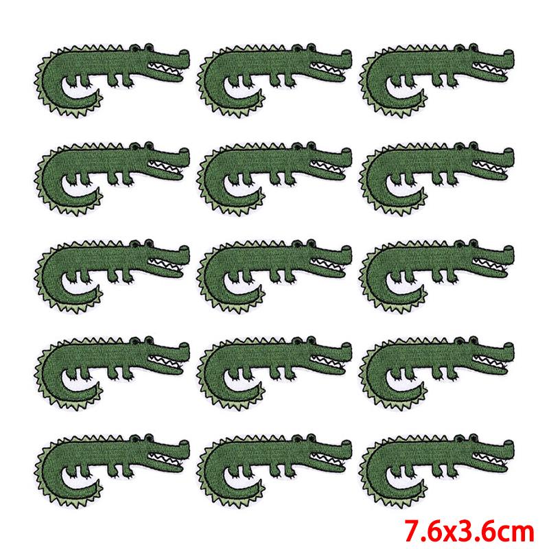 10 Pcs/lot Embroidery Patch Iron On Patches For Clothing Patches On Clothes Jackets Decor Applique Sew Supplies