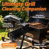 BBQ Cleaning Brush, Electric Grill Grease Remover Tool