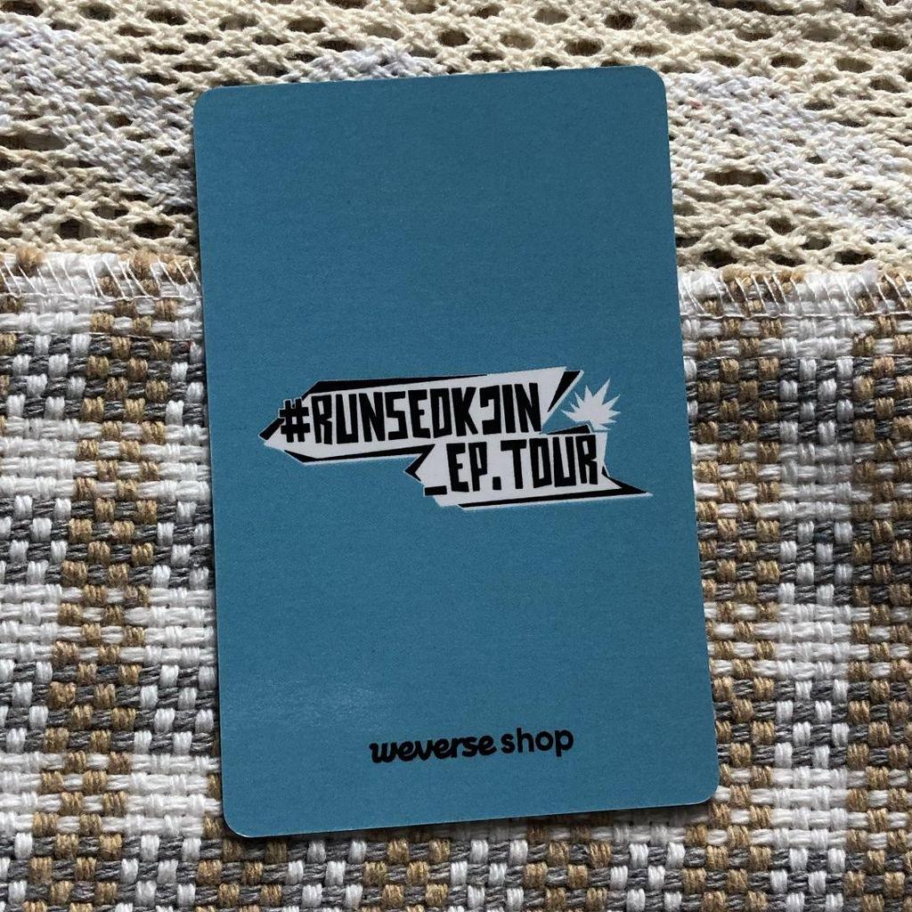 [USED] JIN RUNSEOKJIN_EP.TOUR BTS Trading Card