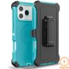 Étui de téléphone magnétique Armor OTT Defender Box pour iPhone 17 Pro Max Air 16 15 14 13 12 Pour Magsafe Robuste Résistant aux chocs Avec clip Housse
