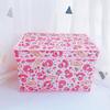 Cartoon Fabric Storage Organizer With Hello Kitty Kuromi Print Design For Living Room And Dorm Use