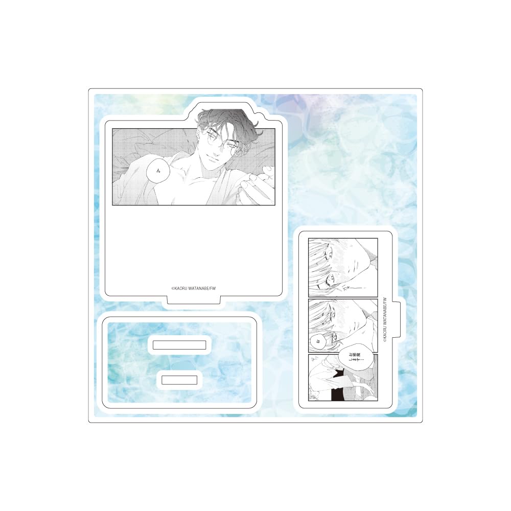 

Watanabe Kaoru Sensei 01 Summer BL Fair Acrylic Stand Plate Working Couple s Vacation [Official Illustration]