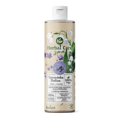 Regenerating Bath and Shower Liquid with Pine Oil Herbal Care 400 Ml