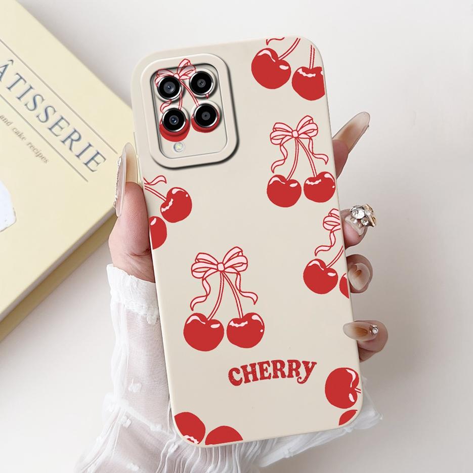 For Samsung Galaxy M33 5G Case SM-M336B Luxury Candy Painted Cover Soft TPU Phone Case For Samsung M33 M 53 Galaxy M53 5G Fundas