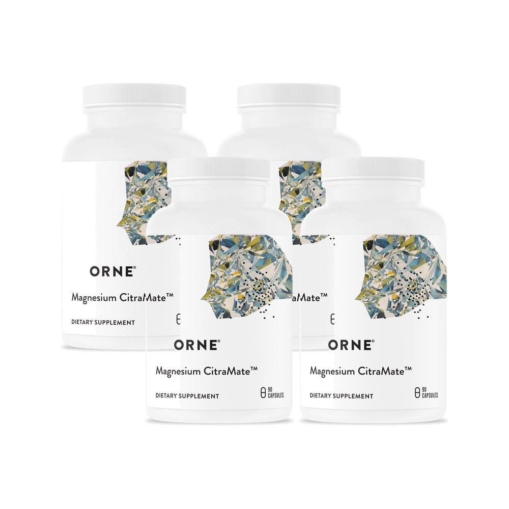 Thorne Research Magnesium Citramate Capsules 90 Tablets (4 pcs)