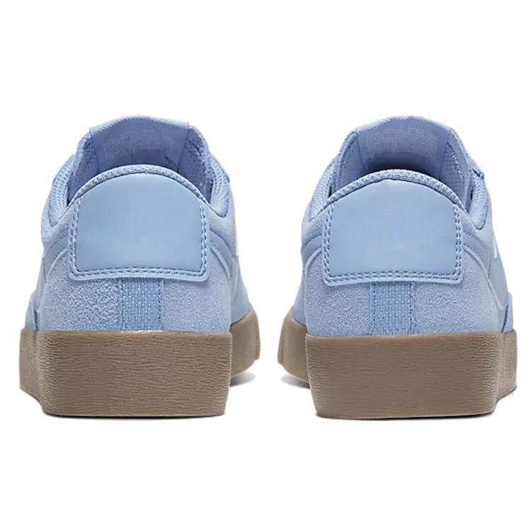 New Nike Blazer Low Sd 'Light Bluegray Brown' Women's AV9373-401