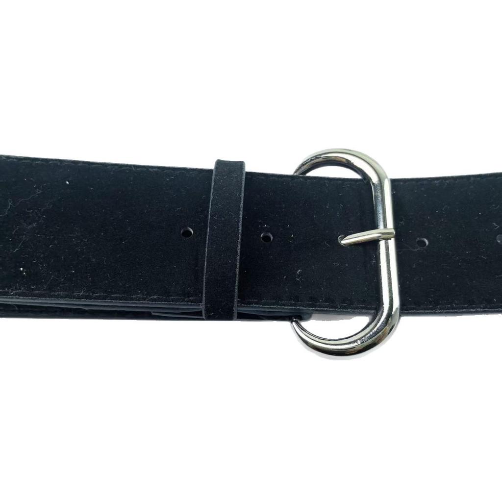 2025 Suede Fashion Women's Wide Waist Belt - Vintage Y2K Style, Versatile for Trousers