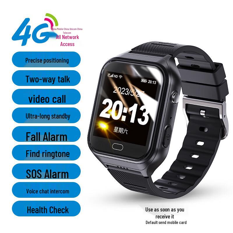 MR MOOSE 4G Smart Anti-Lost Senior Phone Watch