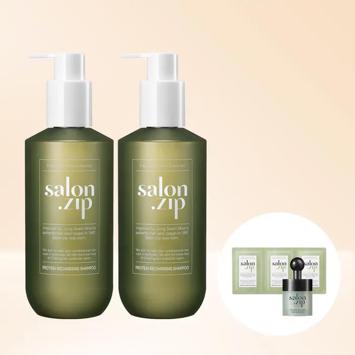 [Exclusive 2 pcs/Select 1 of 3] Salon-style Protein Hair Milk Pack / Recharging Shampoo / Oil