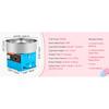 SucceBuy Cotton Candy Machine Commercial 1000W Electric Candy Floss Maker Easy Use with 15 Inch Stainless Steel Bowl for Kids