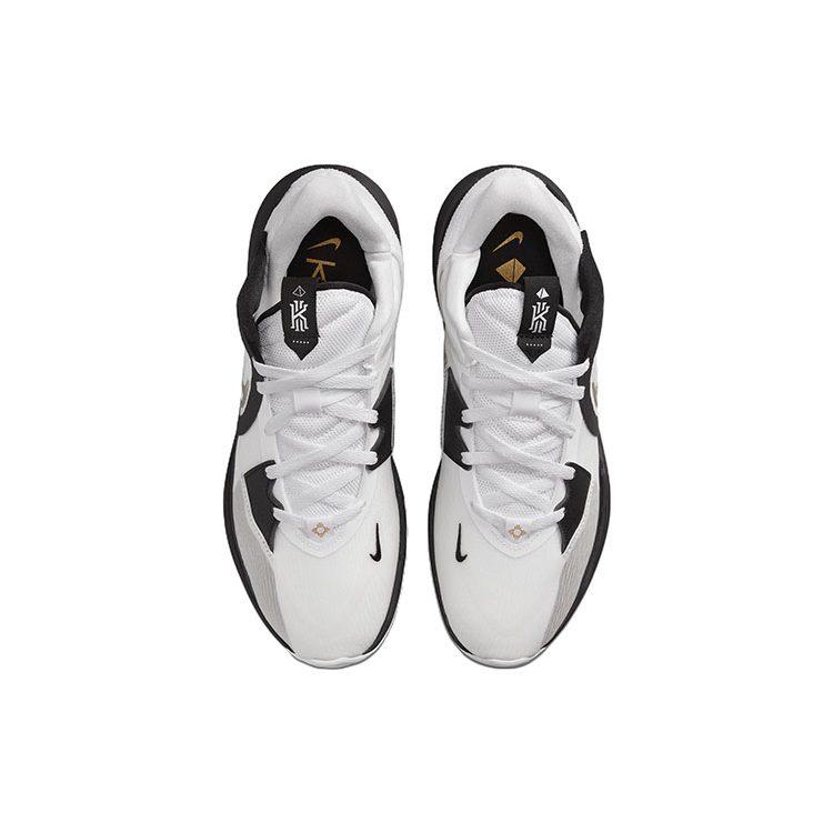 Nike Kyrie Low 5 EP 'Bianco Nero Oro Metallico' DJ6014-101
