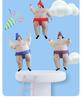 Halloween Inflatable Funny Fat Man Sumo Costume for Parties & Performances