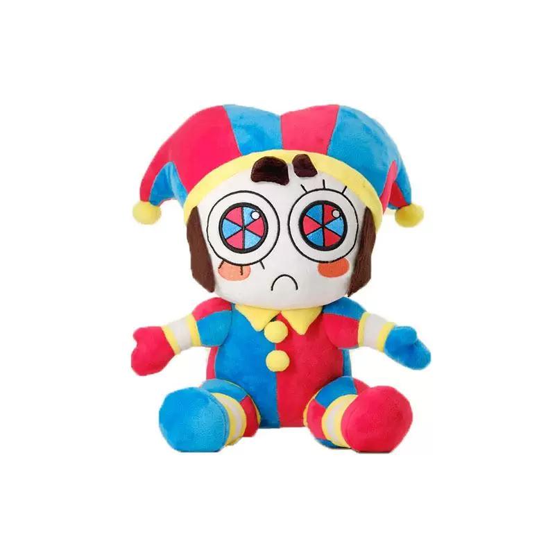 The Amazing Digital Circus Plush Clown Ragatha Pomni Cartoon Jax Doll Joker Plush Soft Stuffed Sofa Decorate For Adult Gift