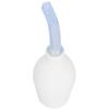 310ML Silicone Women Vaginal Douche Anal Douche Ball Type Soft Enema Cleaner White