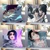 Yuta Okkotsu Animation Jujutsu Kaisen Pillow Case Fashion Square Pillowcase Bedroom Sofa Room Ins Decoration Leisure