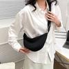 Borsa a spalla Hobo Borsa a tracolla Tela di nylon Borsa a forma di raviolo Borse semplici a spalla Singola Unisex
