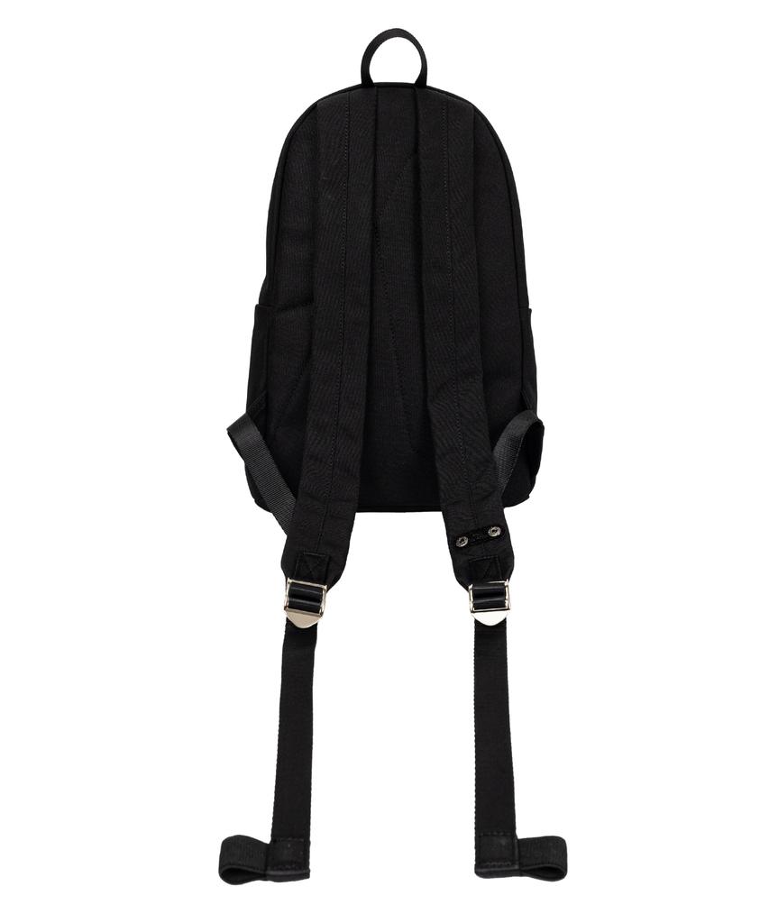 Zanglang Black Long Slim Mini Backpack