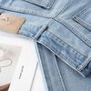 Women's Light Blue High-Waist Retro Wide-Leg Jeans - Spring 2025 Loose Straight Style