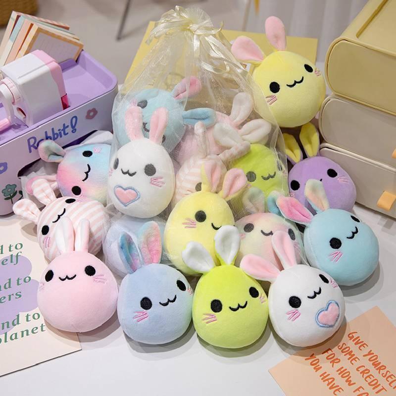 Bag Cartoon A Of Rabbit Plush Toys Containing 9 Dolls Cute Girl Present Birthday