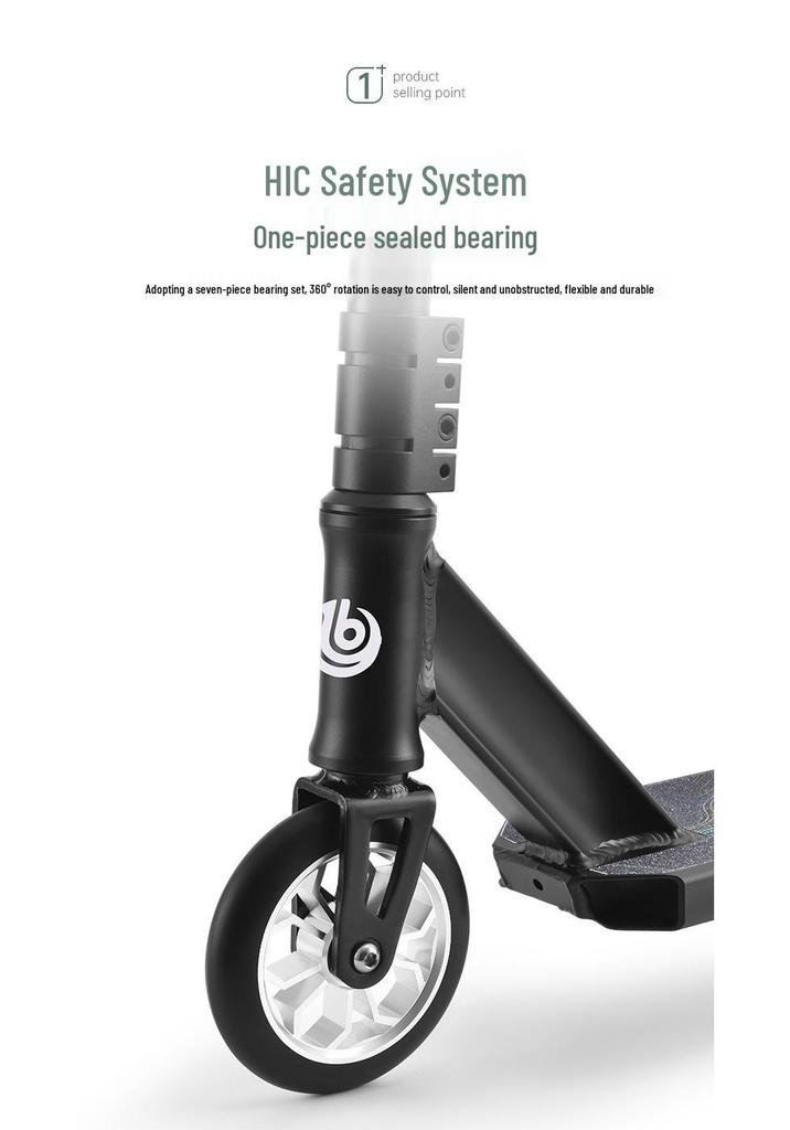Electric Scooter for Adults: Freestyle Cruising, Stunt Jumps, and Commuting
