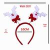 Christmas Hair Clip & Headband Set: Snowman Ornament, Bow, Hat - Perfect Holiday Accessories for Kids