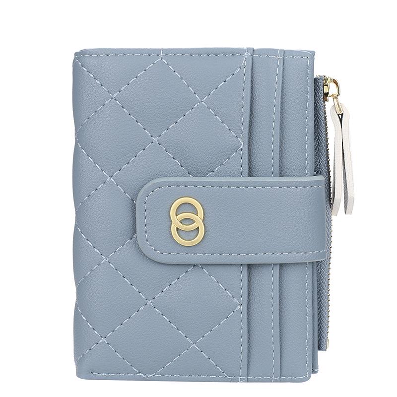 

Baellerry Women s Zipper Wallet: Compact Korean Style Coin Purse & Vertical Driver s License Holder