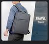 16" Waterproof Leather Business & Travel Backpack - Multifunctional, Large Capacity for Gaming Laptops