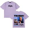 Rapper Trueno DANCE TRIP Tour Merch Tshirt Unisexs Women Fashion Short Sleeve Tee Shirts Y2K Cotton Casual Loose Teenagers Tshirts