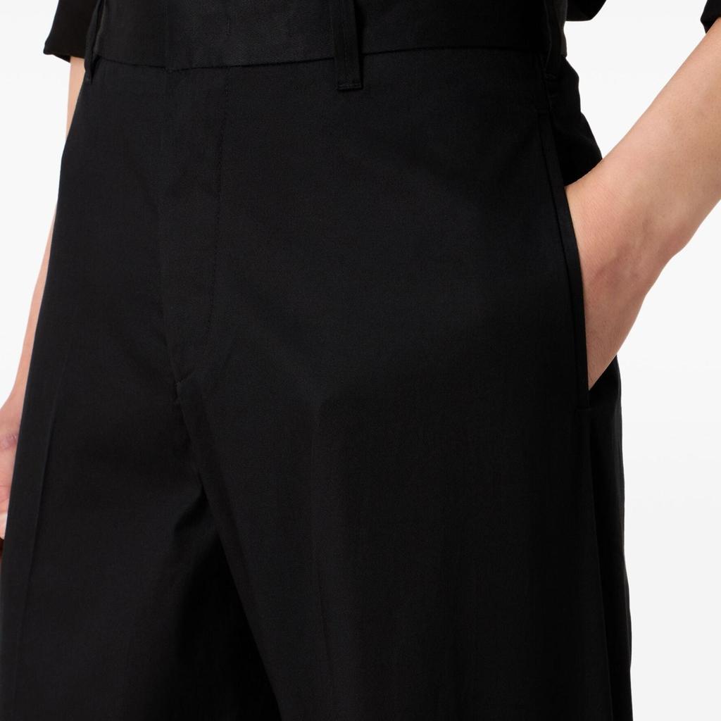 Emporio Armani Logo Plaque Tapered Leg Trousers 3D1PE1-1NQTZ-0999