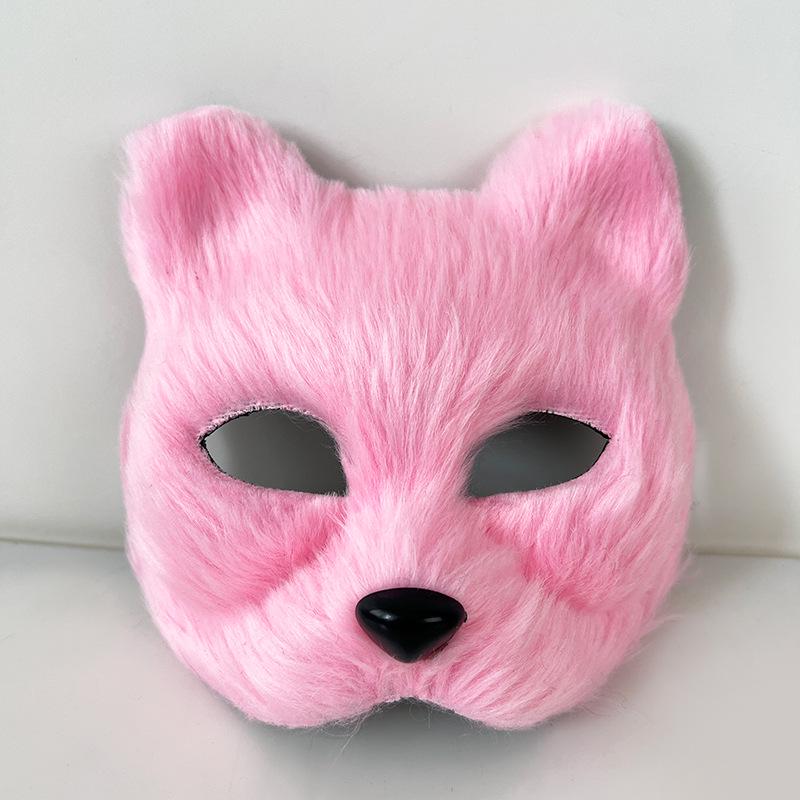 Mănuși de pluș Cosplay – Gheară de urs și lăbuță de pisică, cu degete tăiate – Accesorii drăguțe de Halloween