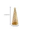 Gold Christmas Tree Candle Holder Hollow Scented Candle Stand Tealight Candle Holder  New Year