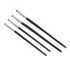 4pcs Eye Shadow Eyeline Brushes Soft Brush Comfortable Handle Hair Detail Makeup Brush Kit