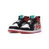 Air Jordan 1 Mid-Top Kleinkindschuhe rot/schwarz/weiß DM1209-150