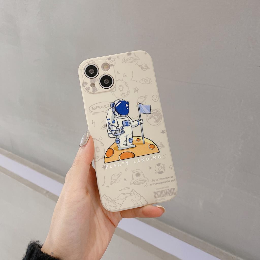 

Милый астронавт Funda для iPhone 14 13 12 11 Pro MAX XR X SE XS Роскошный чехол для телефона iPhone 6 6s 7 8 14 Plus Мягкий силиконовый чехол iPhone 14 Plus