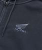 Phyps Motorcycle Pigment Hoodie Zip-Up Navy