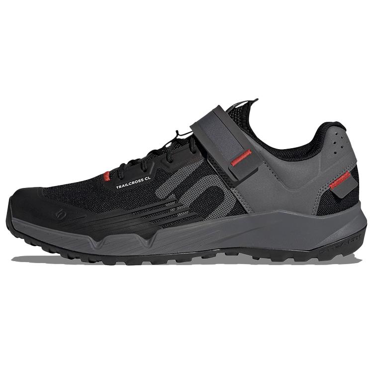 New Adidas Five Ten Trailcross Clip In Core Black Grey Red GZ9848