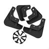 4Pcs Mudguard Replacement Black Splash Guards Mud Flaps Thicken Front and Rear Accessories