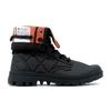 Palladium Baggy Requilted Black Women'S Work Boots 74319-008-M