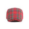 Uformell rutete beret avisgutthelser for menn Kvinners rutete caps Foroverlue Gatsby malerhatter Justerbar Ivy-lue Gorro Hombre Boina