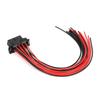 OBD2 16Pin Male Connector Extension Adapter Opening Female Cable Fits for Kia