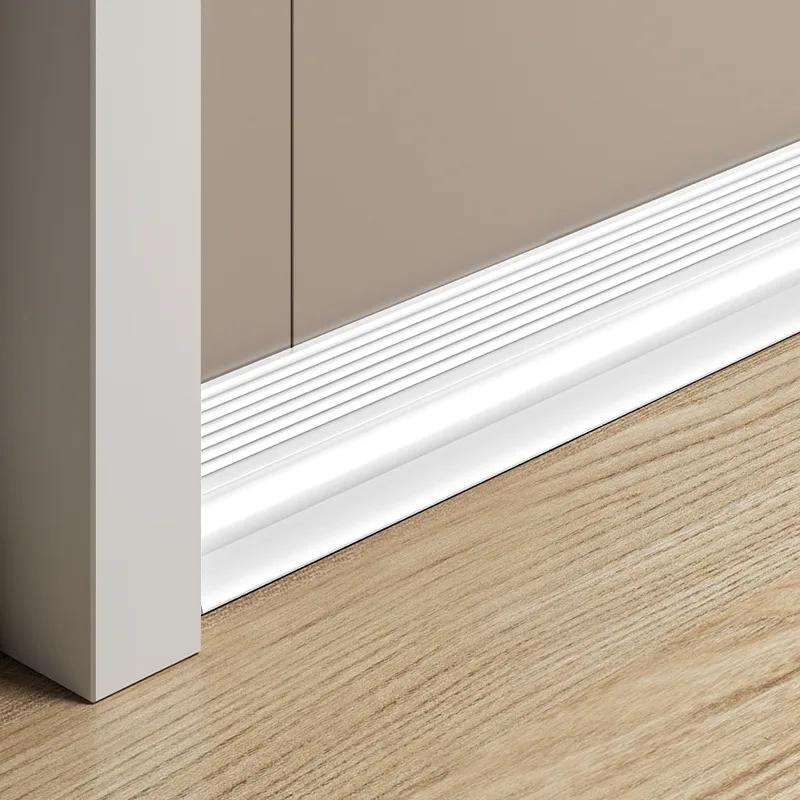 1M TPE Türbodenabdichtungsstreifen Spezieller winddichter Luftleckagestreifen Unterer Windschutzstreifen Gummistreifen am Türboden