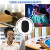 uxcell Mini Foam Microphone High Microphone Foam Cover for and Conferences 10-Pack Windscreens, 15x20mm, Density, Black, Cover, Streaming, Stage,