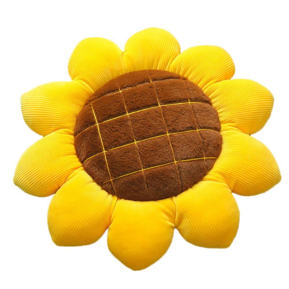 

Soft Sunflower Cushion Warm Chair Pillow Chair Pad Chair Cushion Home 35CM
