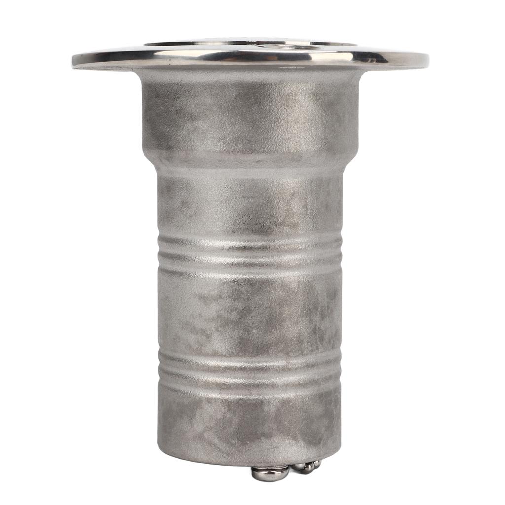 Deck Filler 316 Stainless Steel Right Angle 1.5 Inch Boat Filler Hardware with Key for Yacht Ship DIESEL