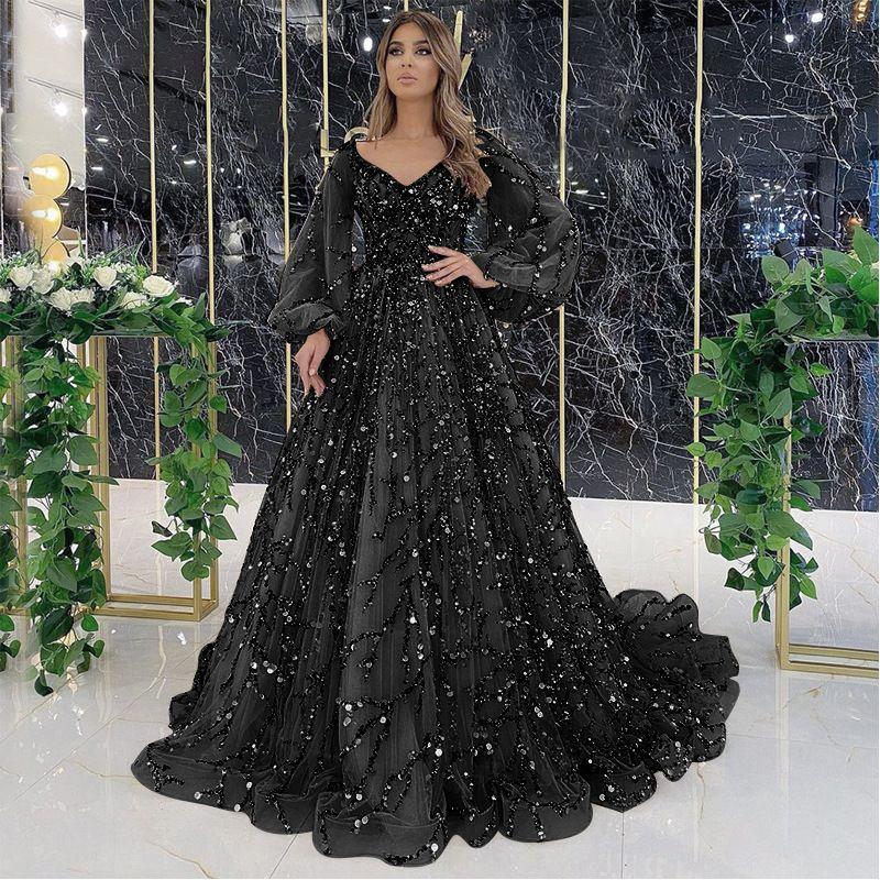 Luxurious Evening Gown Sexy Queen Dress Evening Dress Sexy Gown Dress