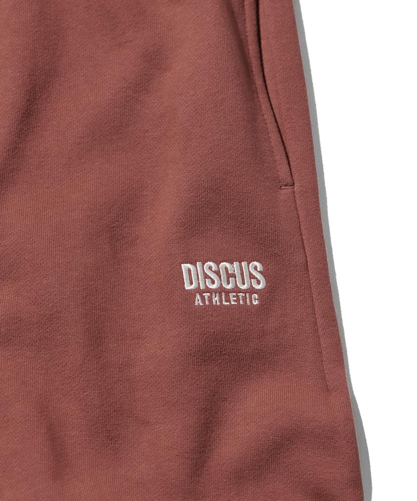 DISCUS ATHLETIC Heavyweight Letter Logo Sweatpants Brick Red