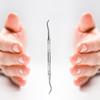 1PC Gancho para Cuidado de Uñas Encarnadas de Doble Punta para Corrección de Uñas Encarnadas Elevador Lima Manicura Pedicura Uñas Limpiar Herramienta para el Cuidado de los Pies
